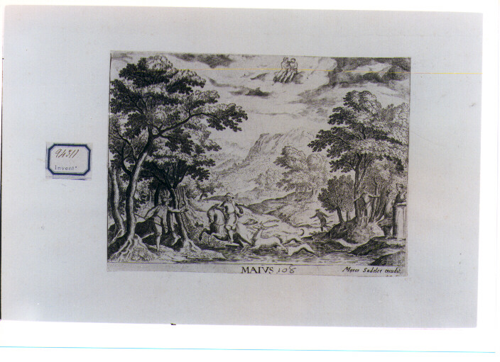 segni zodiacali dell'estate (stampa) di Tempesta Antonio (sec. XVII)