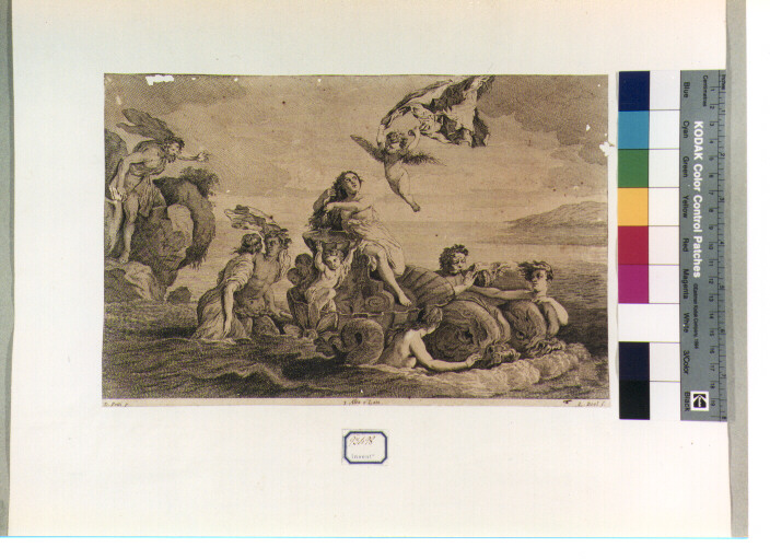 Galatea (stampa) di Bol Coryn, Fetti Domenico (terzo quarto sec. XVII)