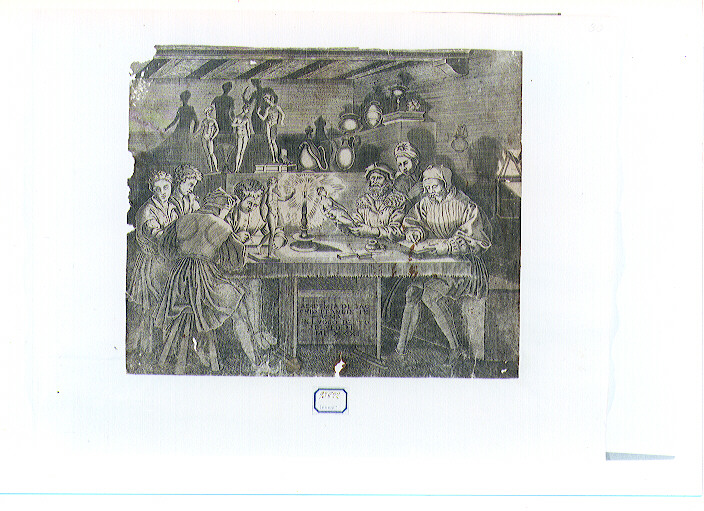 studio di Baccio Bandinelli (stampa) di Bandinelli Bartolomeo detto Baccio Bandinelli, De Musi Agostino (sec. XVI)