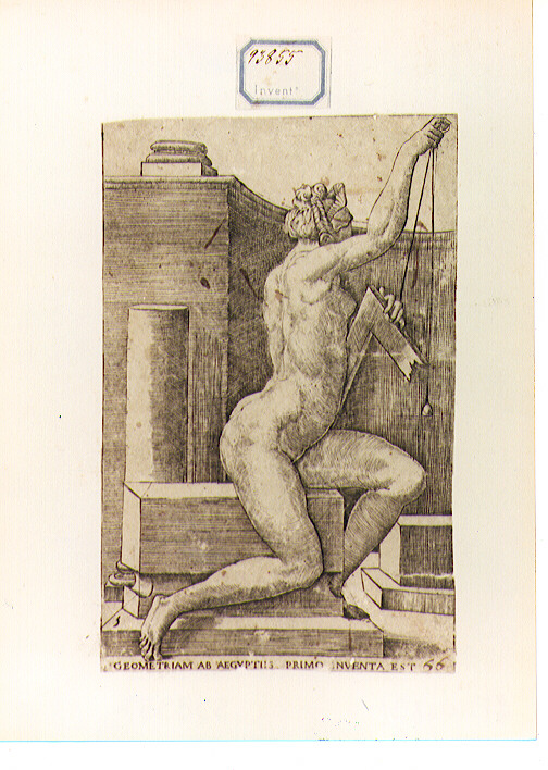 Geometria (stampa) di Bonasone Giulio (terzo quarto sec. XVI)