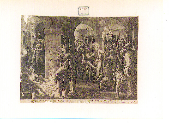 Cristo deriso (stampa) di Galle Philip, Van der Straet Jan detto Giovanni Stradano (CERCHIA) (ultimo quarto sec. XVI)