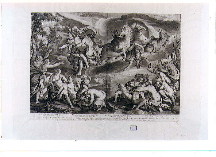 ratto di Proserpina (stampa) di Heintz Joseph, Kilian Lukas (sec. XVII)
