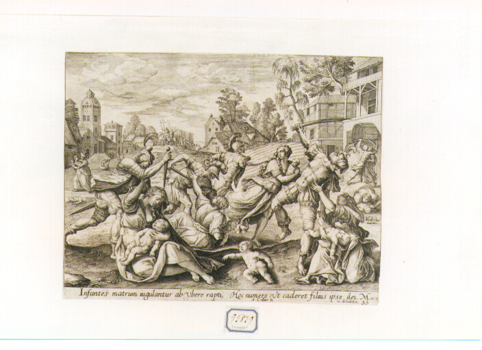 strage degli innocenti (stampa) di Collaert Adriaen (sec. XVI)