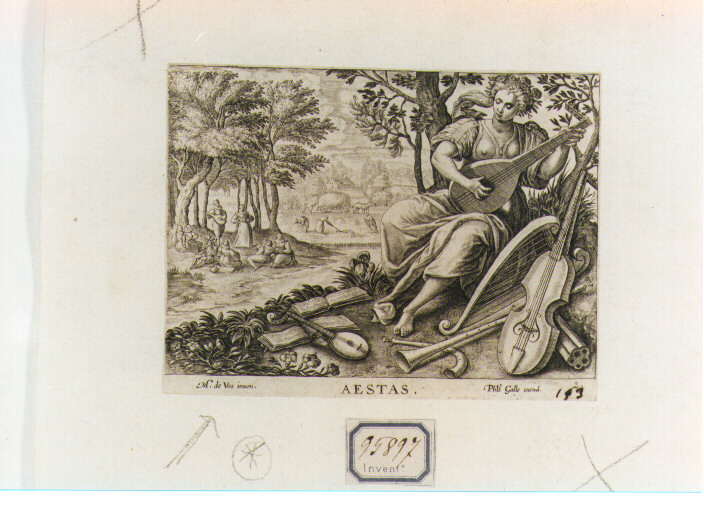 estate (stampa) di De Vos Marten (secc. XVI/ XVII)