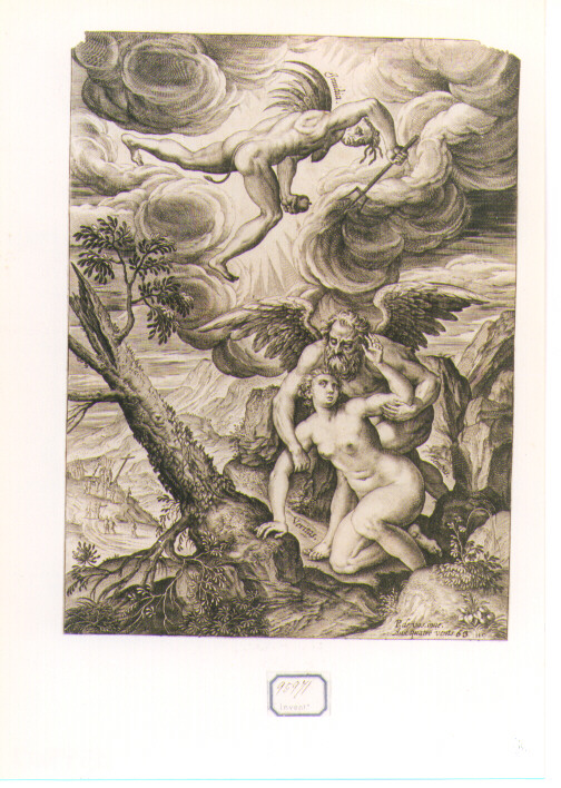allegoria della verità (stampa) di De Vos Marten (seconda metà sec. XVI)