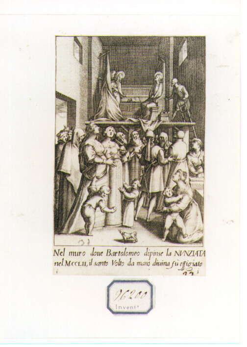 Miracoli della Santissima Annunziata (stampa) - ambito fiorentino (sec. XVII)