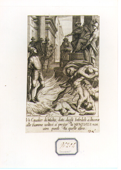 Miracoli della Santissima Annunziata (stampa) - ambito fiorentino (sec. XVII)