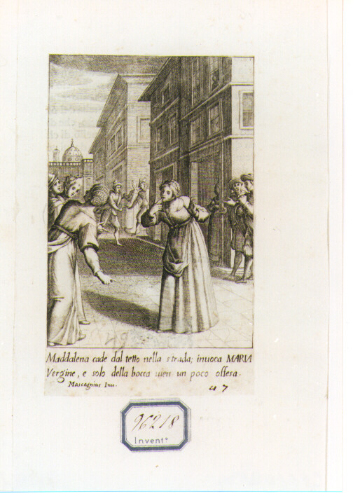 Miracoli della Santissima Annunziata (stampa) - ambito fiorentino (sec. XVII)