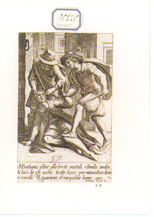 Miracoli della Santissima Annunziata (stampa) - ambito fiorentino (sec. XVII)