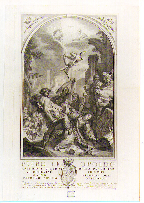 lapidazione di Santo Stefano (stampa) di Cardi Ludovico detto Cigoli (secc. XVIII/ XIX)