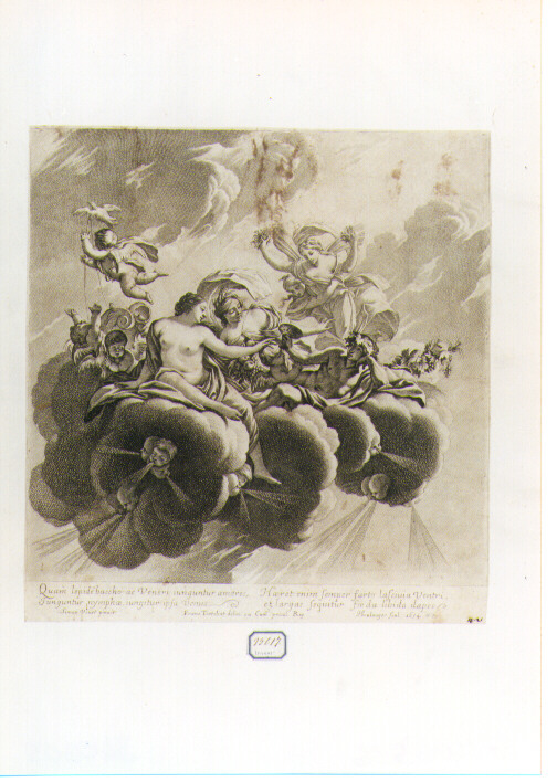 Venere Bacco e Cerere (stampa) di Vouet Simon, Tortebat François, Boullanger Jean (sec. XVII)