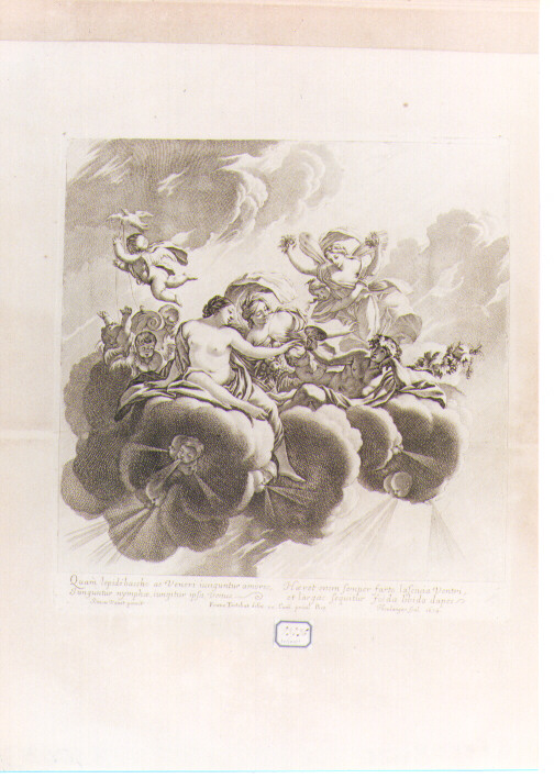 Venere Bacco e Cerere (stampa) di Tortebat François, Boullanger Jean, Vouet Simon (sec. XVII)
