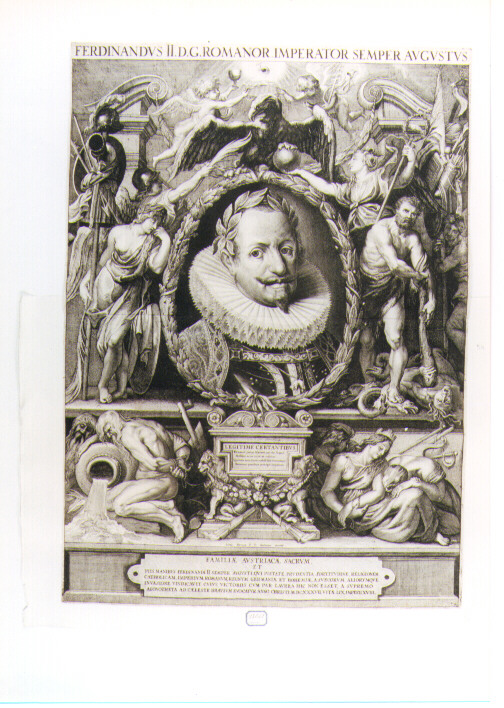 ritratto d'uomo (stampa) di Rubens Pieter Paul - ambito tedesco (seconda metà sec. XVII)