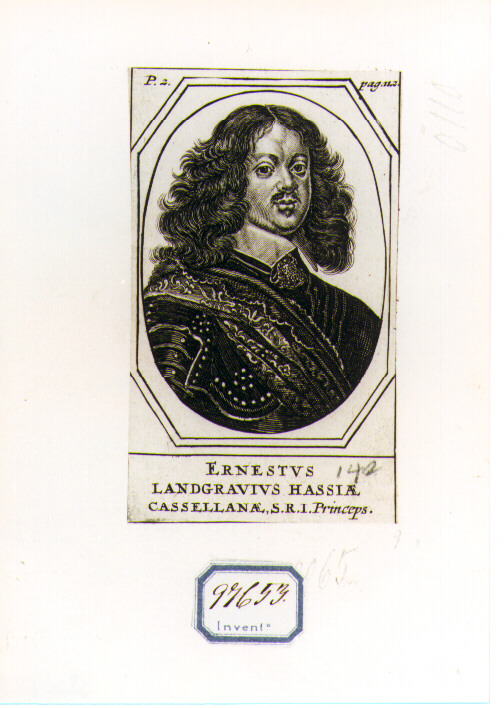 ritratto d'uomo (stampa) - ambito fiammingo (seconda metà sec. XVII)