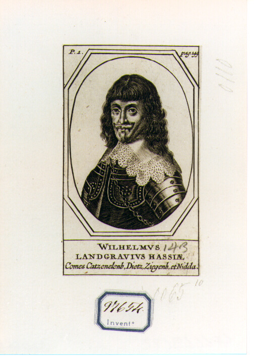 ritratto d'uomo (stampa) - ambito fiammingo (seconda metà sec. XVII)