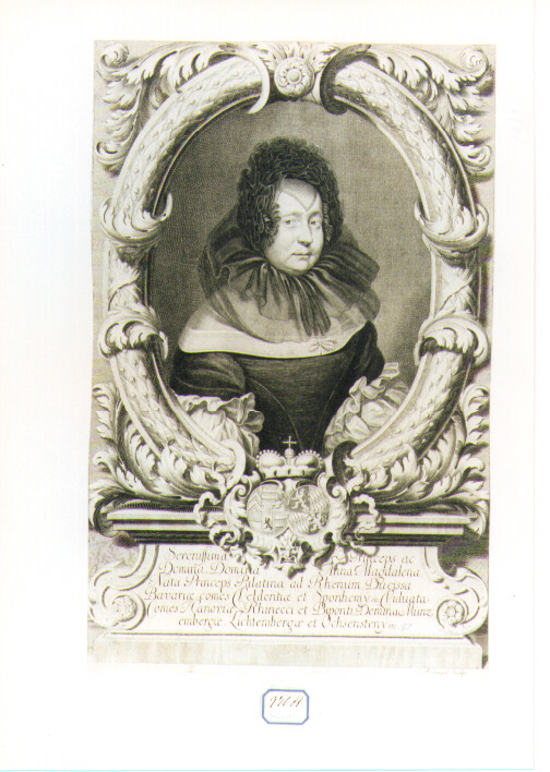 ritratto d'uomo (stampa) di Seupel Jean Adam (secc. XVII/ XVIII)