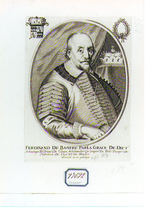 ritratto d'uomo (stampa) di Moncornet Balthasar (CERCHIA) (sec. XVII)