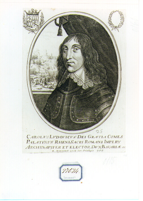 ritratto d'uomo (stampa) di Moncornet Balthasar (CERCHIA) (sec. XVII)