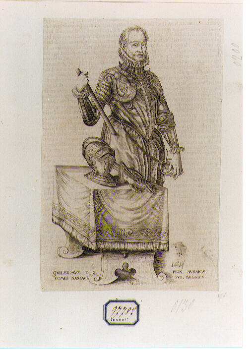 ritratto d'uomo (stampa) di Van Sichem Christoffel II (sec. XVII)