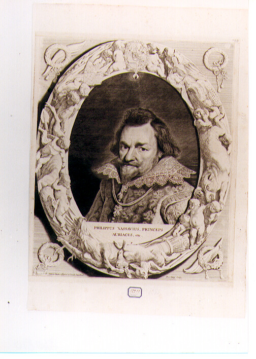 ritratto d'uomo (stampa) di Van Sompel Pieter, Soutman Pieter Claesz (sec. XVII)