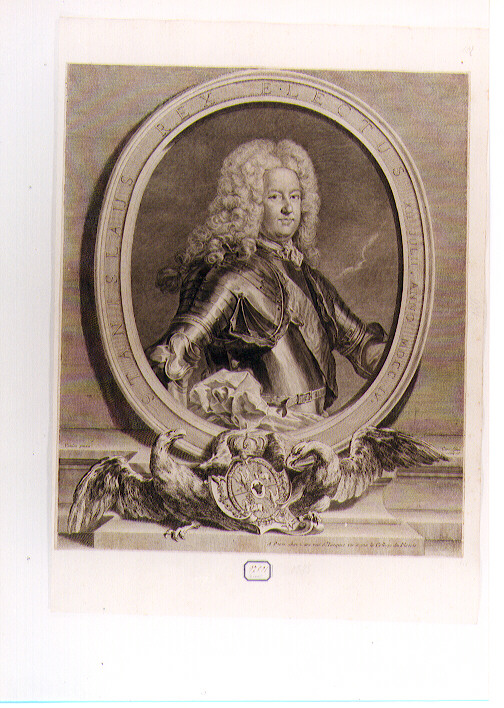 ritratto d'uomo (stampa) di Cars Laurent, Van Loo Charles-Andrè detto Carle (sec. XVIII)