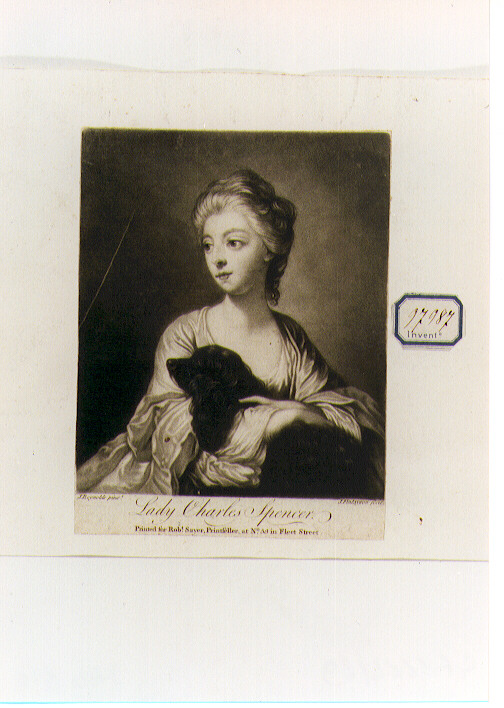 ritratto di donna (stampa) di Finlayson John, Reynolds Joshua (sec. XVIII)