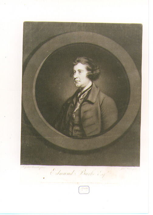 ritratto d'uomo (stampa) di Reynolds Joshua, Watson James (sec. XVIII)