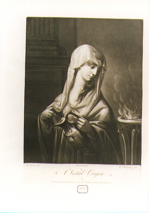 ritratto di donna (stampa) di Wilson Benjamin, Humphrey William (sec. XVIII)