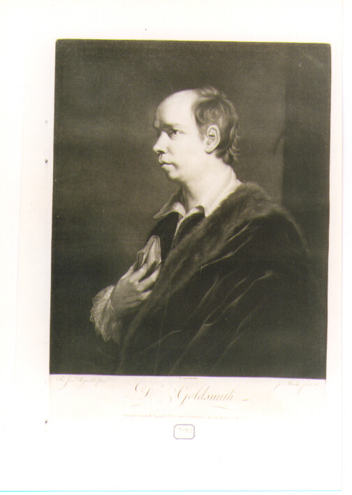 ritratto d'uomo (stampa) di Liberati Marchi Giuseppe Filippo, Reynolds Joshua (sec. XVIII)