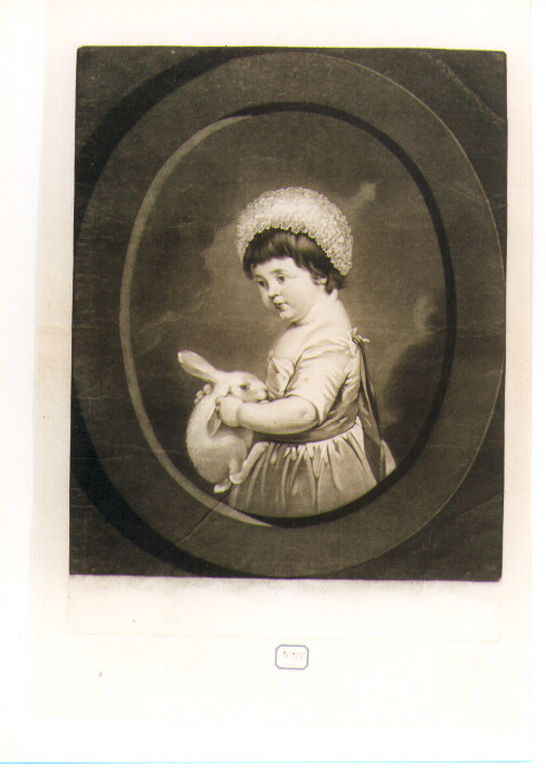 ritratto di donna (stampa) di Falconet Etienne Maurice, Green Valentine (sec. XVIII)