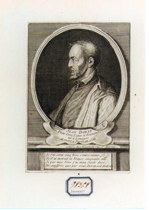 ritratto d'uomo (stampa) - ambito francese (prima metà sec. XVIII)