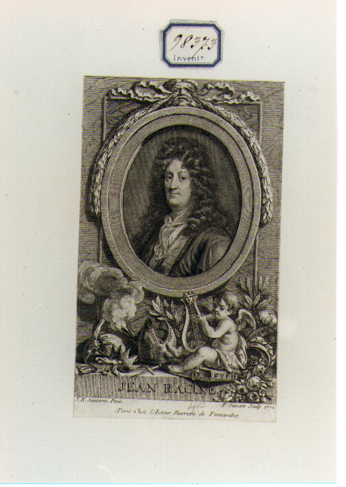 ritratto d'uomo (stampa) di Savart Pierre, Santerre Jean Baptiste (sec. XVIII)
