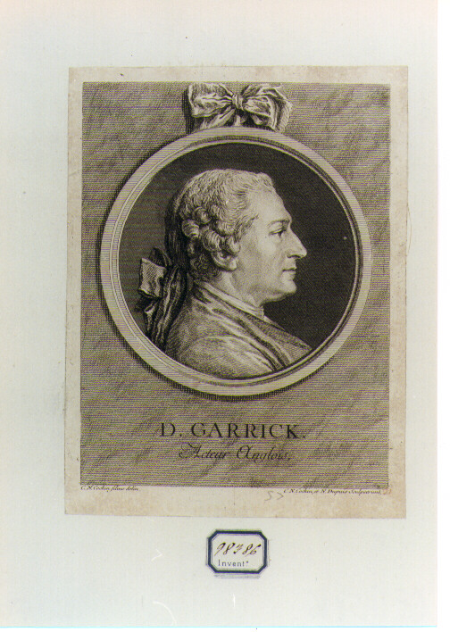 ritratto d'uomo (stampa) di Dupuis Nicolas Gabriel, Cochin Charles Nicolas (sec. XVIII)