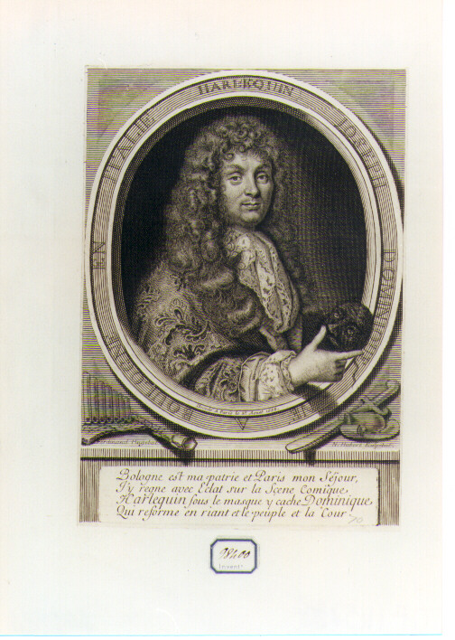 ritratto d'uomo (stampa) di Habert Nicolas, Elle Louis Ferdinand il Giovane (seconda metà sec. XVII)