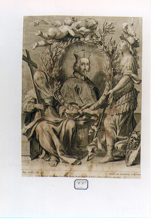 ritratto d'uomo (stampa) di Van Westerhout Arnold (sec. XVII)