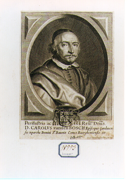 ritratto d'uomo (stampa) di Van Caukercken Cornelis (sec. XVII)