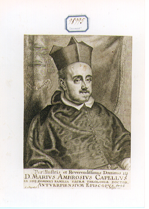 ritratto d'uomo (stampa) di Van Diepenbeeck Abraham (sec. XVII)