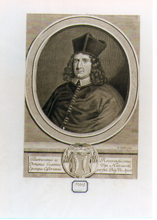 ritratto d'uomo (stampa) di Habert Nicolas (seconda metà sec. XVII)