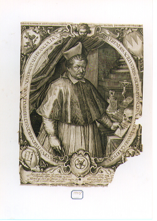 ritratto d'uomo (stampa) di Isselburg Peter (sec. XVII)