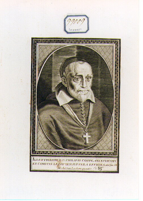 ritratto d'uomo (stampa) di Van Lochom Michel (CERCHIA) (sec. XVII)