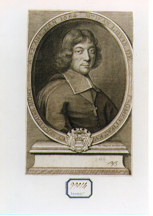 ritratto d'uomo (stampa) di Van Schuppen Peter Ludwig (sec. XVII)