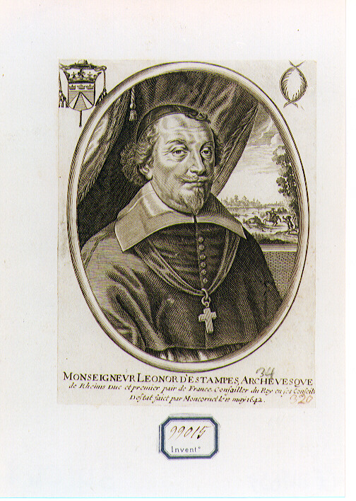 ritratto d'uomo (stampa) di Moncornet Balthasar (CERCHIA) (sec. XVII)