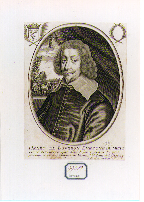 ritratto d'uomo (stampa) di Moncornet Balthasar (CERCHIA) (sec. XVII)