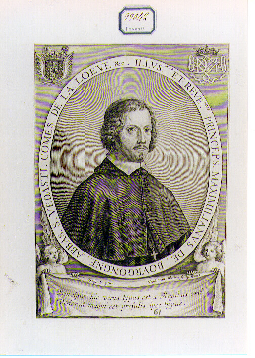 ritratto d'uomo (stampa) di Van Merlen Theodorus (sec. XVII)