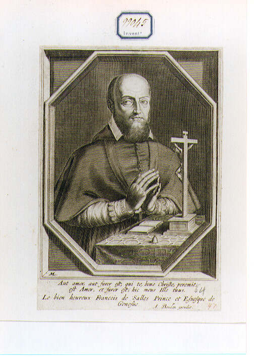 ritratto d'uomo (stampa) di Lasne Michel (sec. XVII)