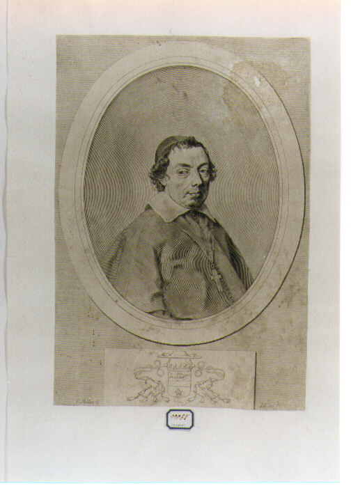 ritratto d'uomo (stampa) di Mellan Claude (sec. XVII)
