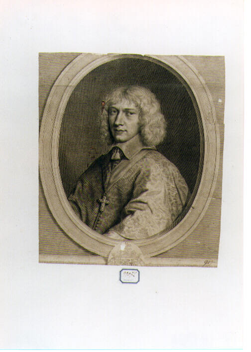 ritratto d'uomo (stampa) di Mellan Claude (CERCHIA) (sec. XVII)