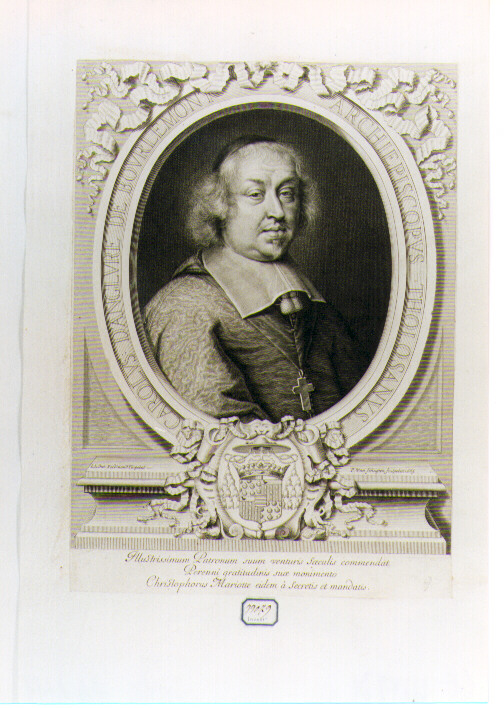ritratto d'uomo (stampa) di Van Schuppen Peter Ludwig, Elle Louis Ferdinand il Giovane (sec. XVII)