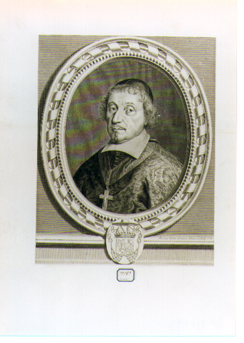 ritratto d'uomo (stampa) di Lochon René (sec. XVII)