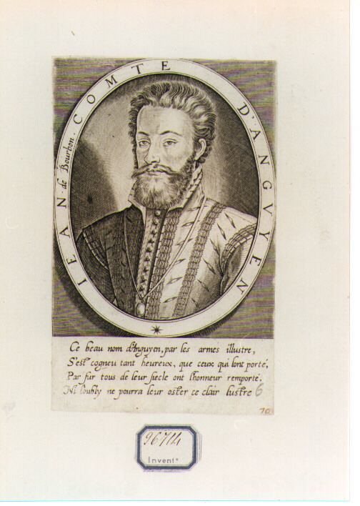 ritratto d'uomo (stampa) di De Leu Thomas (CERCHIA) (sec. XVII)